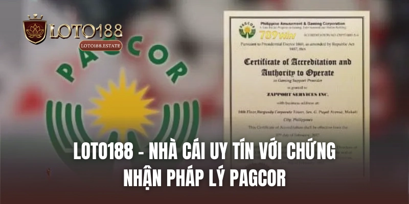 Loto188 38 Loto188 – Nhà Cái Uy Tín Với Chứng Nhận Pháp Lý PAGCOR